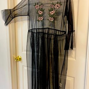 TIMING women soft mesh dress never been worn nwot